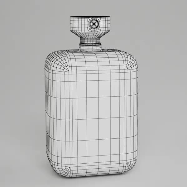 perfume bottle mesh